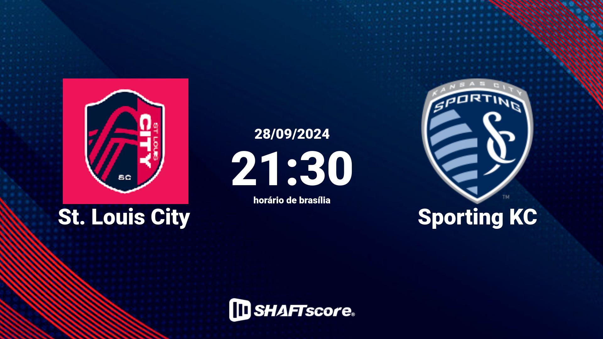 Estatísticas do jogo St. Louis City vs Sporting KC 28.09 21:30