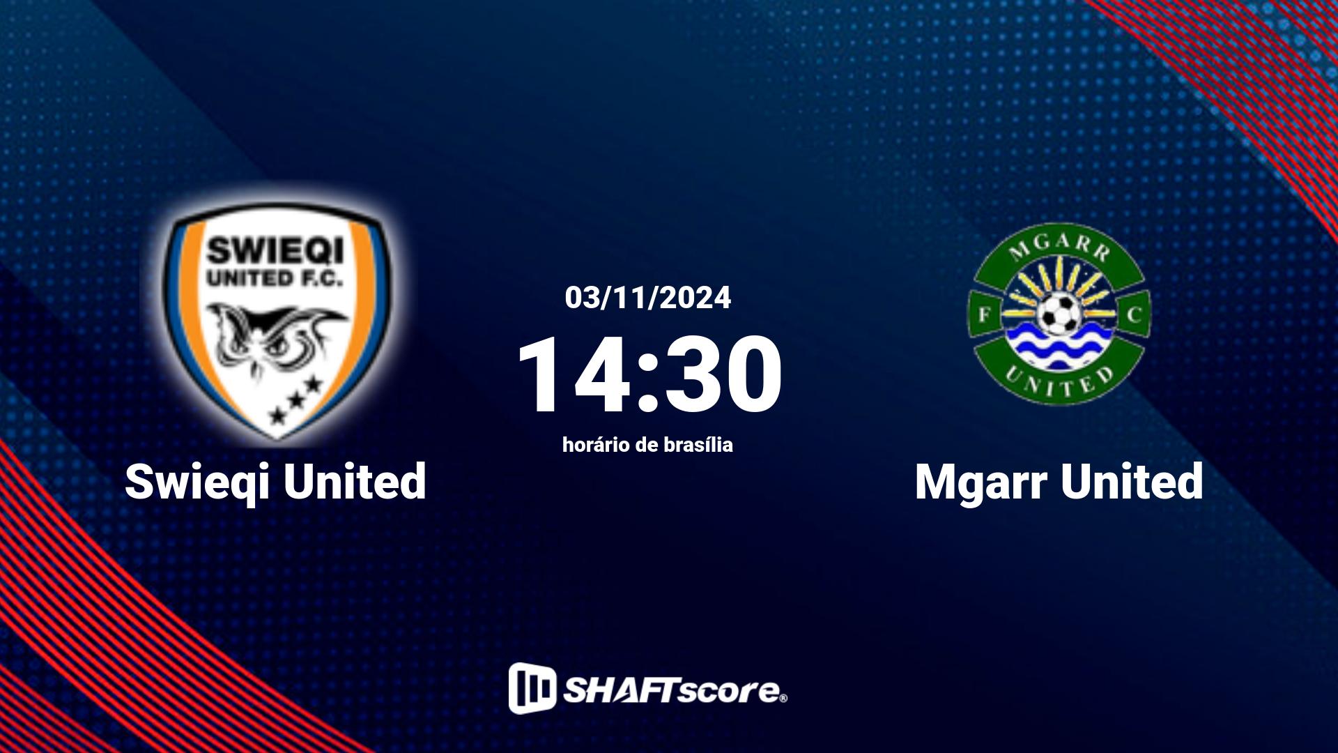 Estatísticas do jogo Swieqi United vs Mgarr United 03.11 14:30