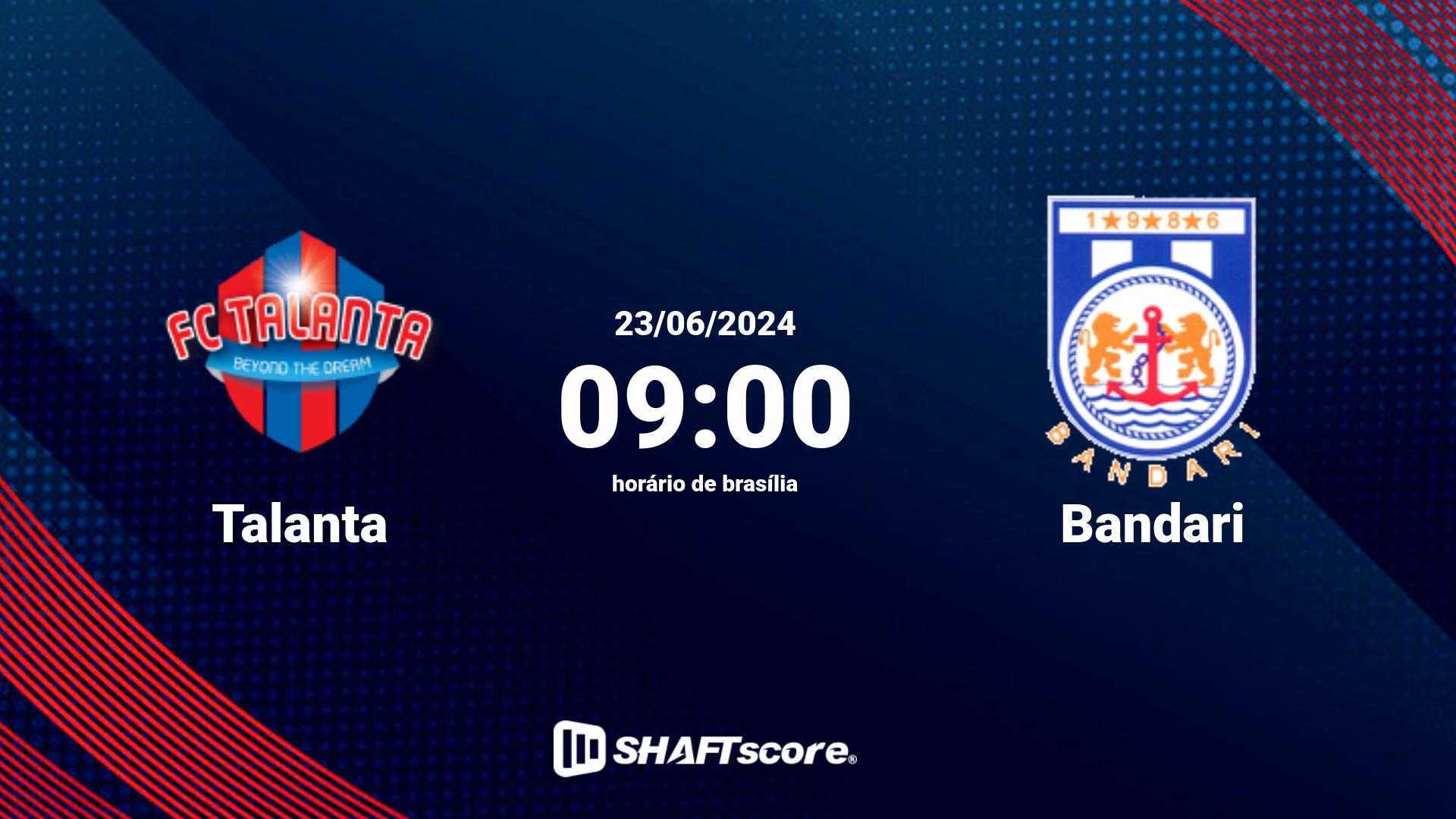 Estatísticas do jogo Talanta vs Bandari 23.06 09:00