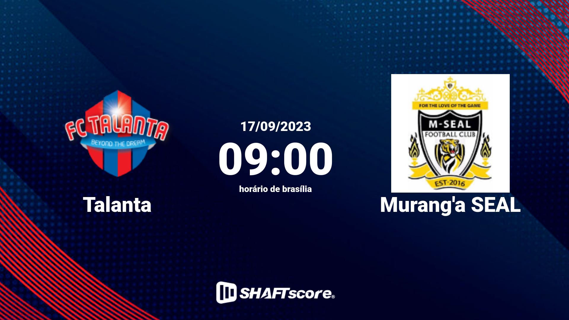 Estatísticas do jogo Talanta vs Murang'a SEAL 17.09 09:00