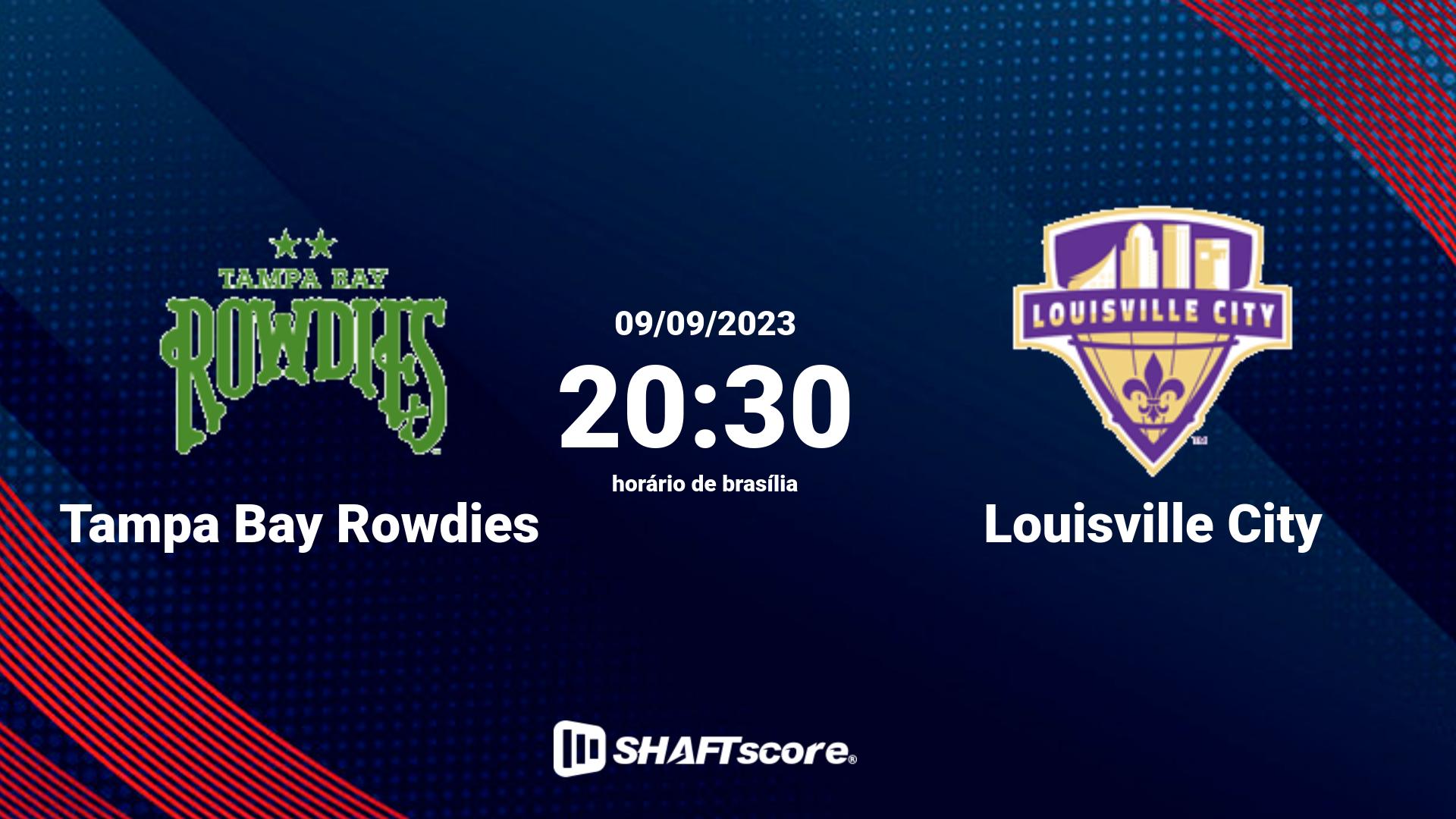 Estatísticas do jogo Tampa Bay Rowdies vs Louisville City 09.09 20:30