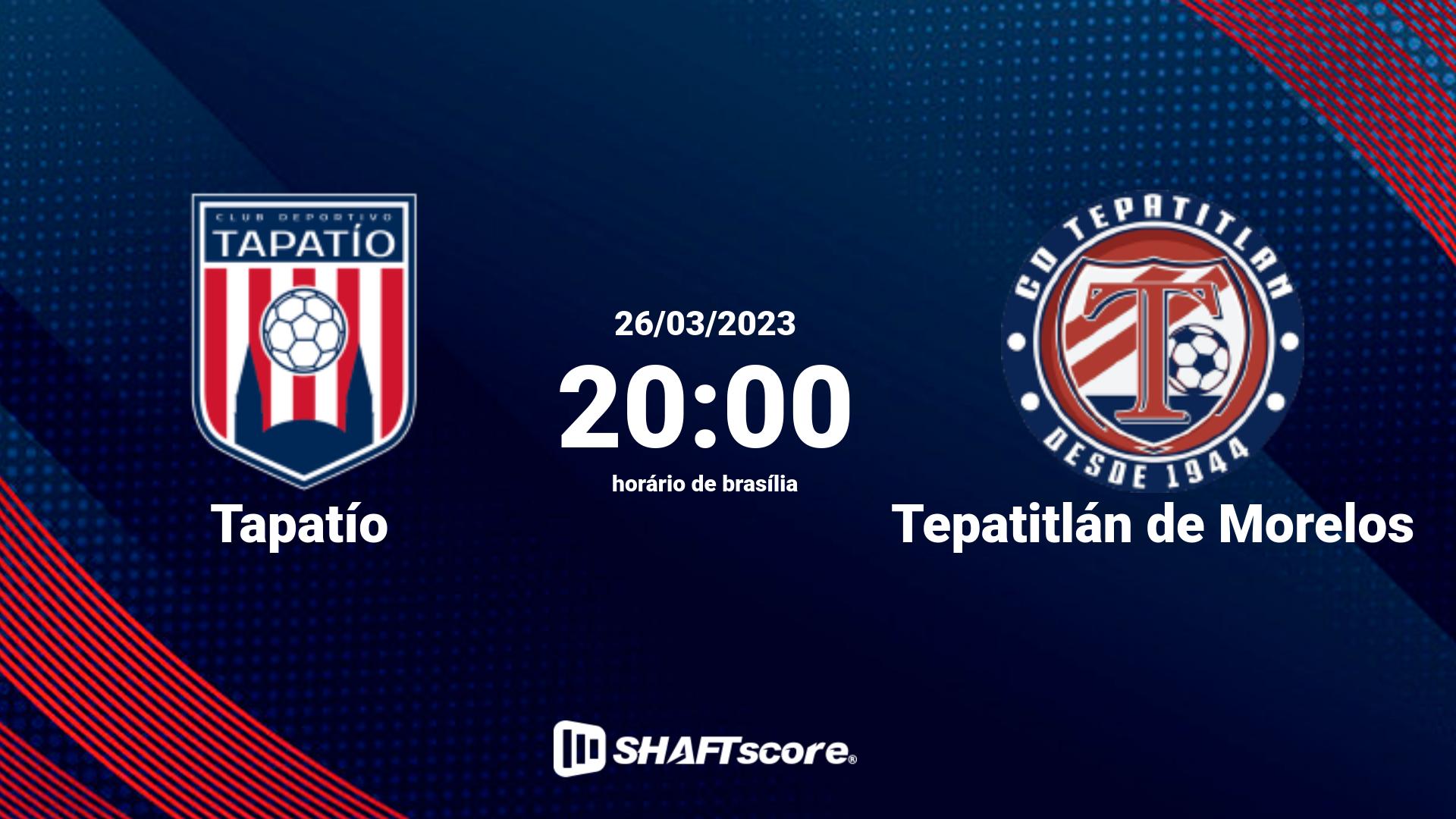 Estatísticas do jogo Tapatío vs Tepatitlán de Morelos 26.03 20:00