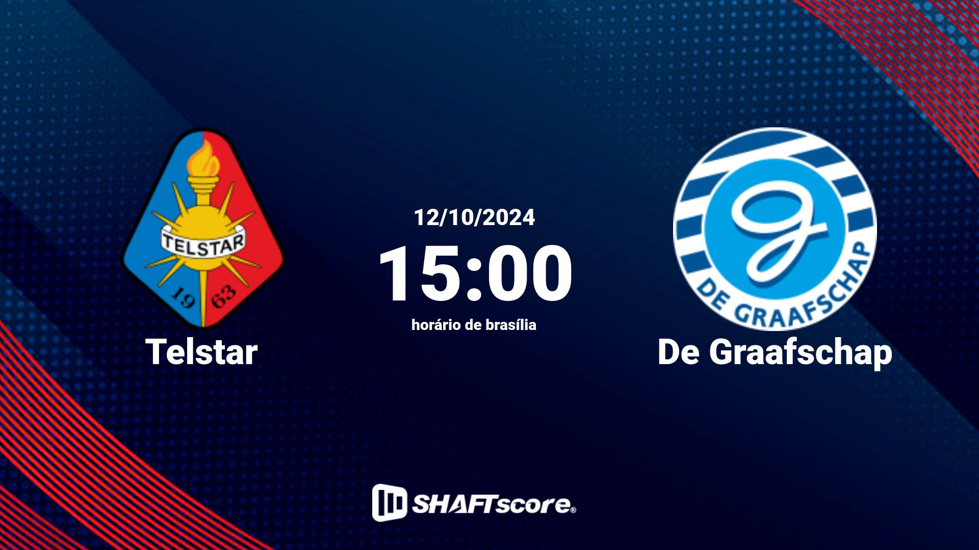 Estatísticas do jogo Telstar vs De Graafschap 12.10 15:00