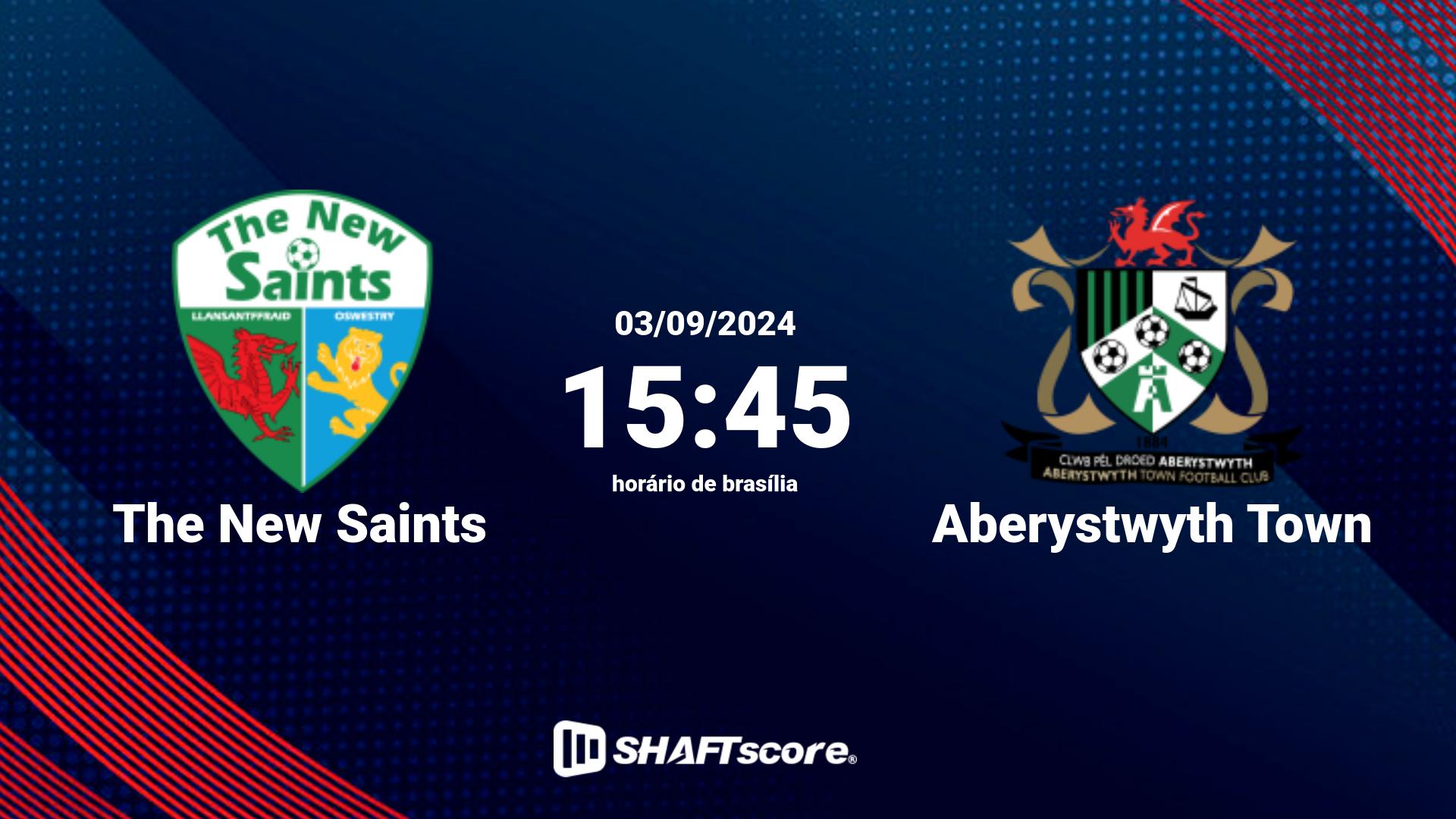 Estatísticas do jogo The New Saints vs Aberystwyth Town 03.09 15:45