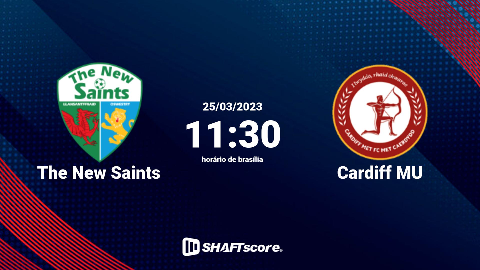 Estatísticas do jogo The New Saints vs Cardiff MU 25.03 11:30