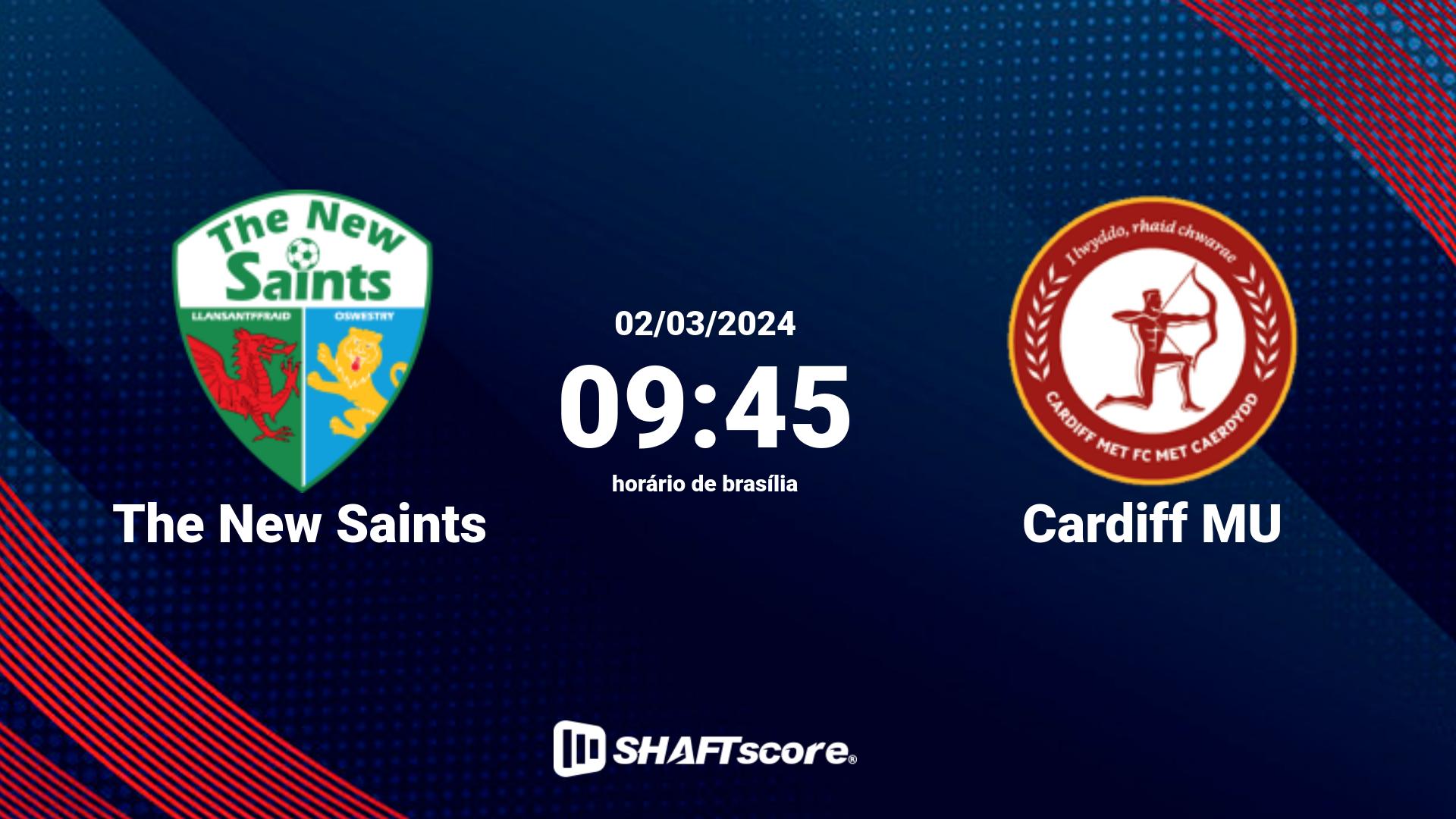 Estatísticas do jogo The New Saints vs Cardiff MU 02.03 09:45