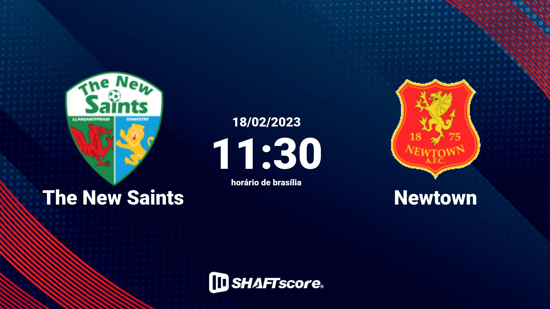 Estatísticas do jogo The New Saints vs Newtown 18.02 11:30