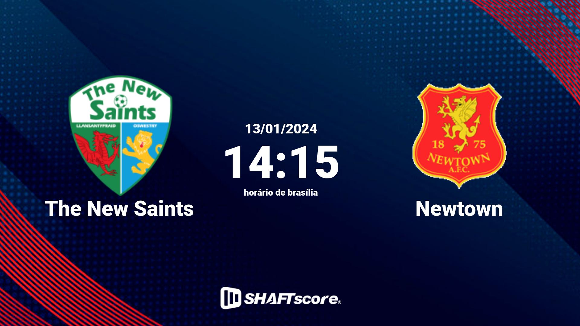 Estatísticas do jogo The New Saints vs Newtown 13.01 14:15