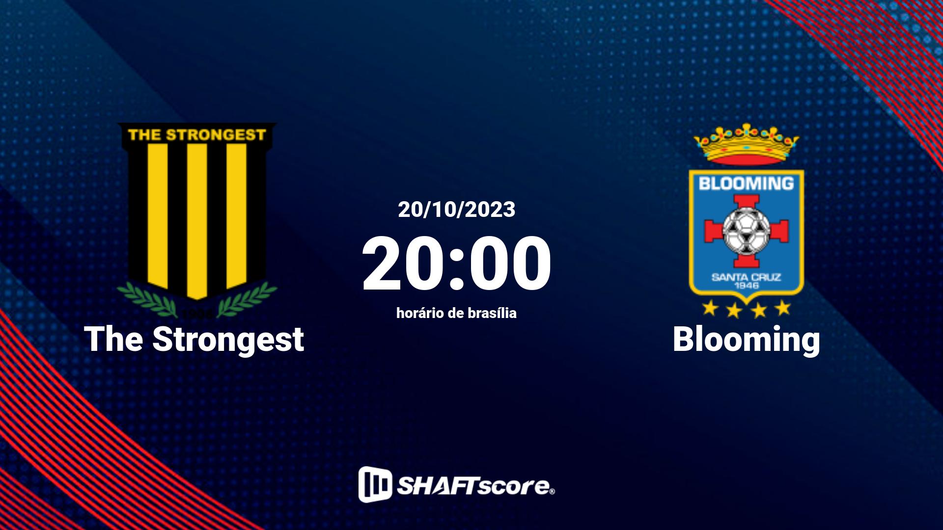 Estatísticas do jogo The Strongest vs Blooming 20.10 20:00