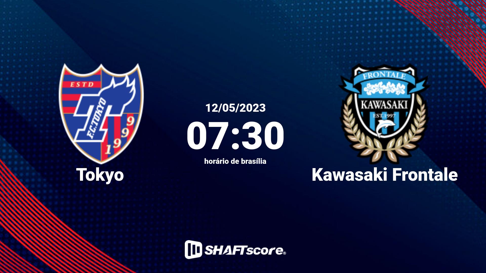 Estatísticas do jogo Tokyo vs Kawasaki Frontale 12.05 07:30