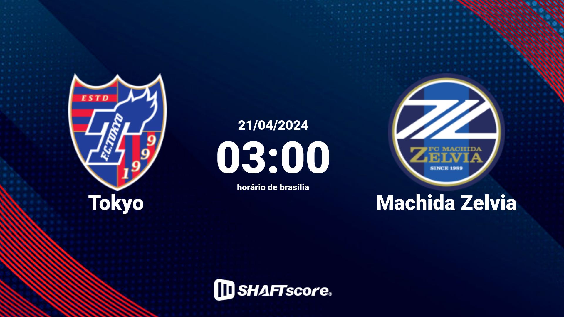 Estatísticas do jogo Tokyo vs Machida Zelvia 21.04 03:00