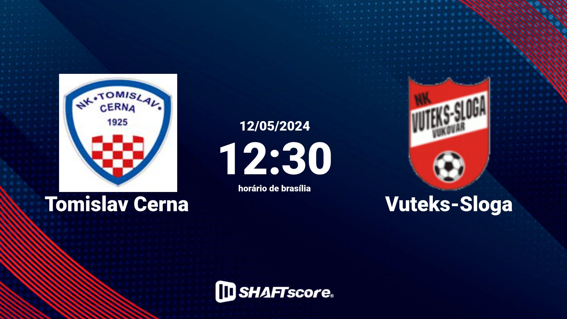 Estatísticas do jogo Tomislav Cerna vs Vuteks-Sloga 12.05 12:30