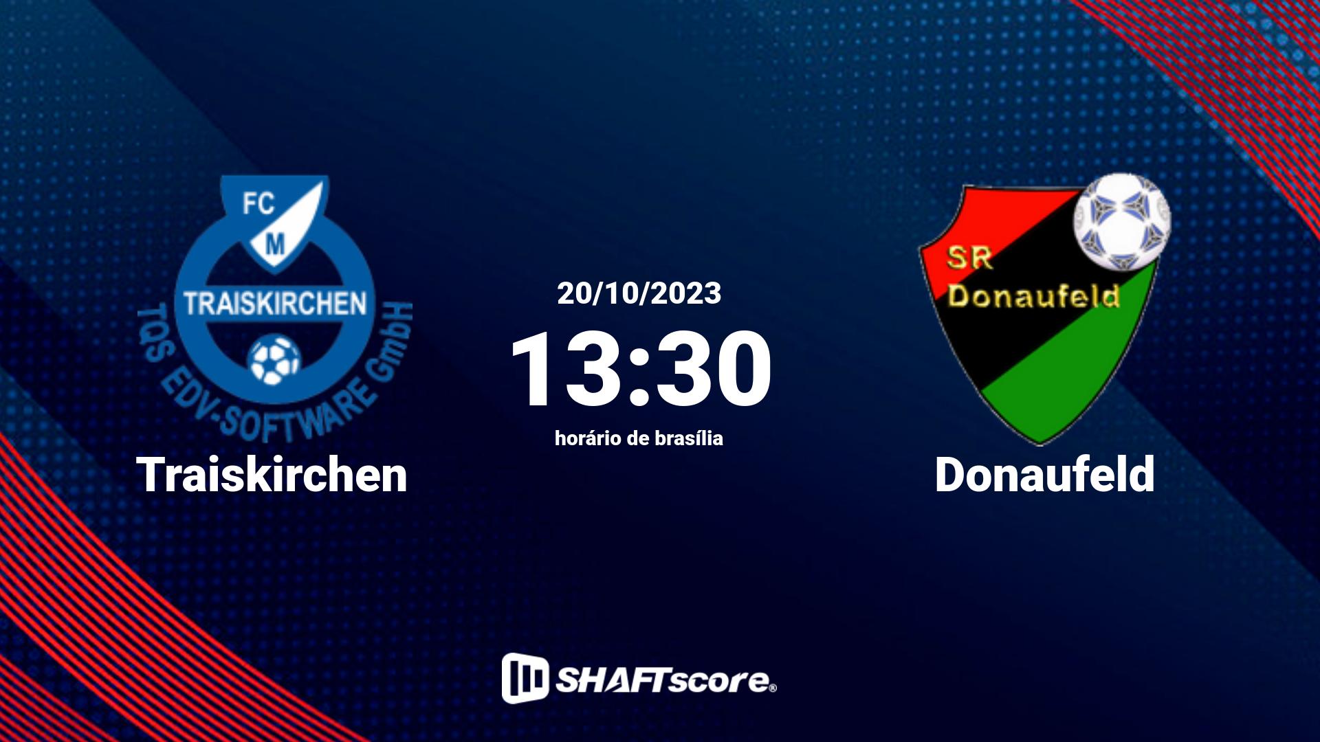 Estatísticas do jogo Traiskirchen vs Donaufeld 20.10 13:30