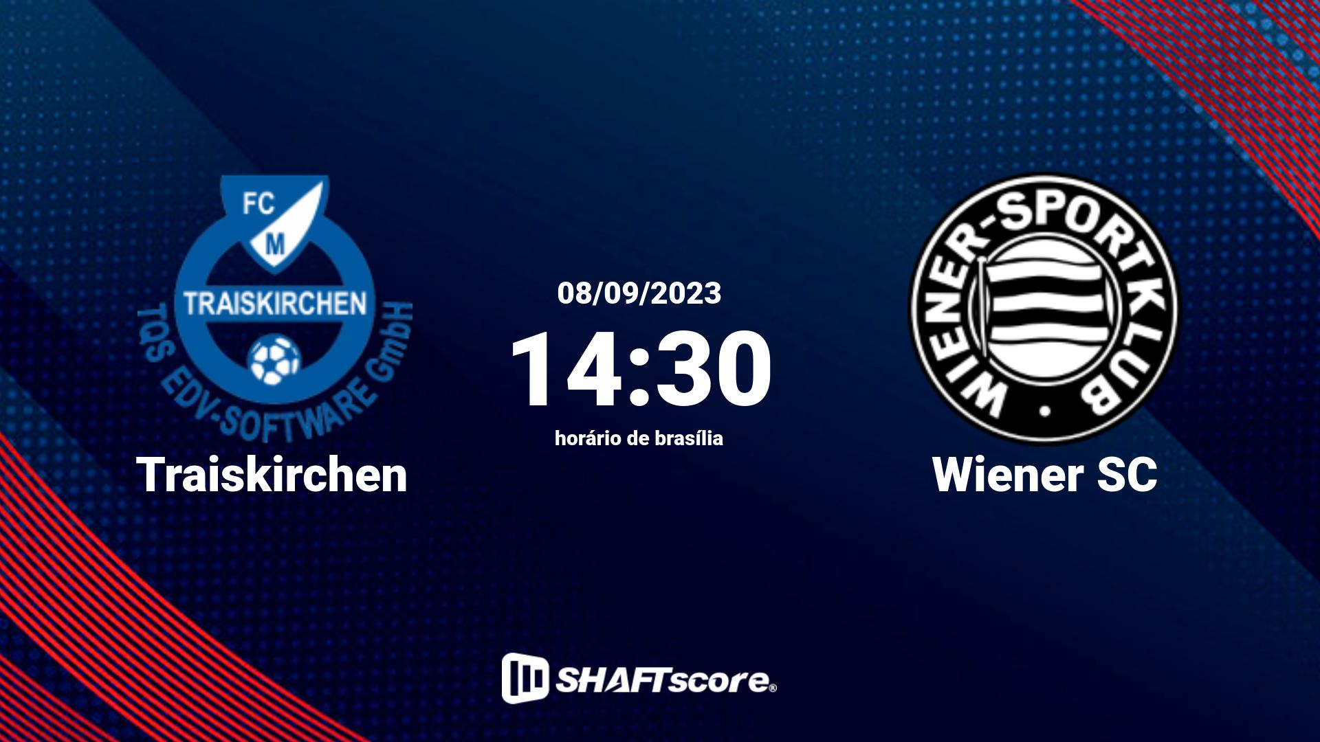 Estatísticas do jogo Traiskirchen vs Wiener SC 08.09 14:30