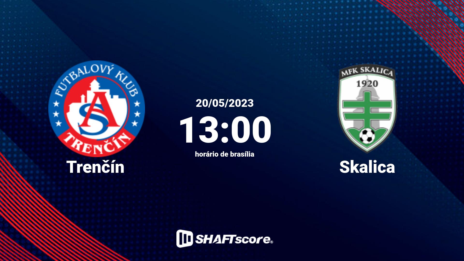 Estatísticas do jogo Trenčín vs Skalica 20.05 13:00