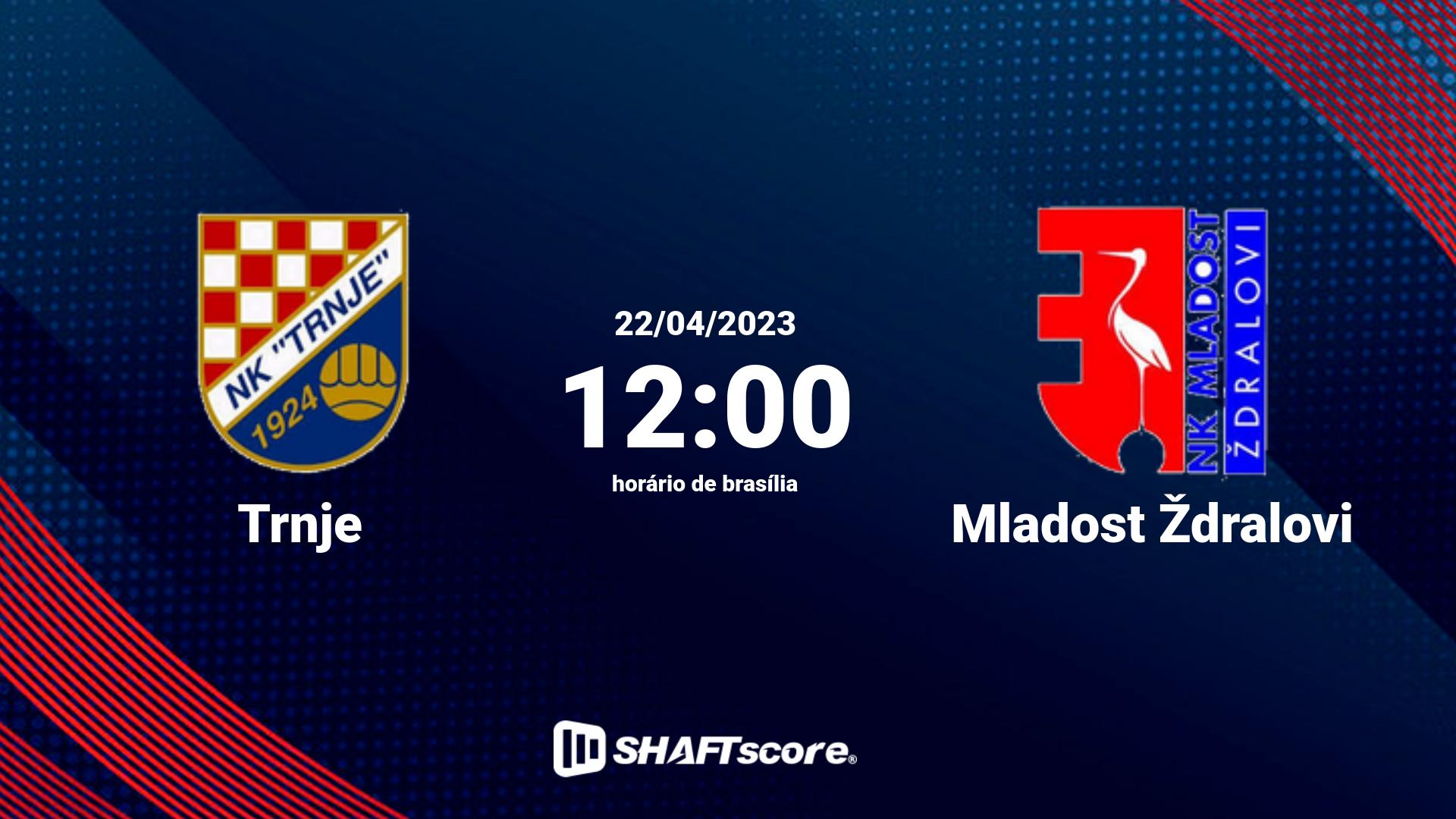 Estatísticas do jogo Trnje vs Mladost Ždralovi 22.04 12:00