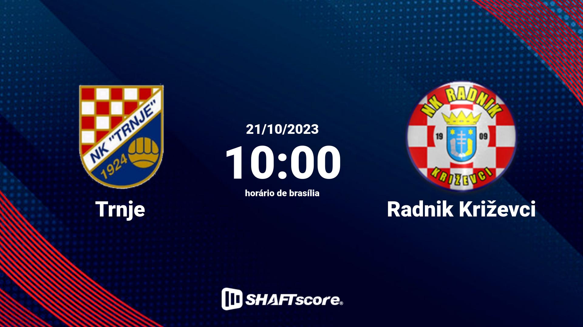 Estatísticas do jogo Trnje vs Radnik Križevci 21.10 10:00