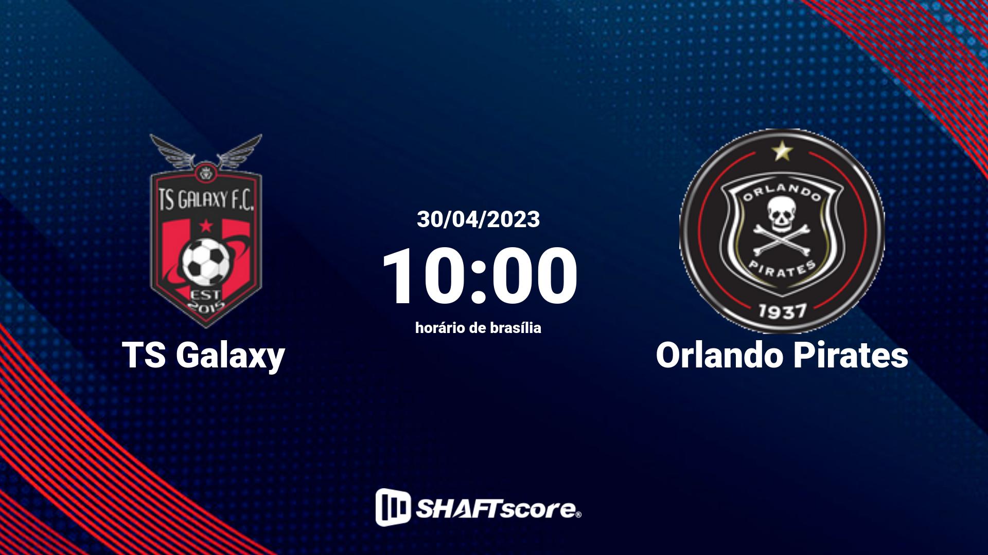 Estatísticas do jogo TS Galaxy vs Orlando Pirates 30.04 10:00