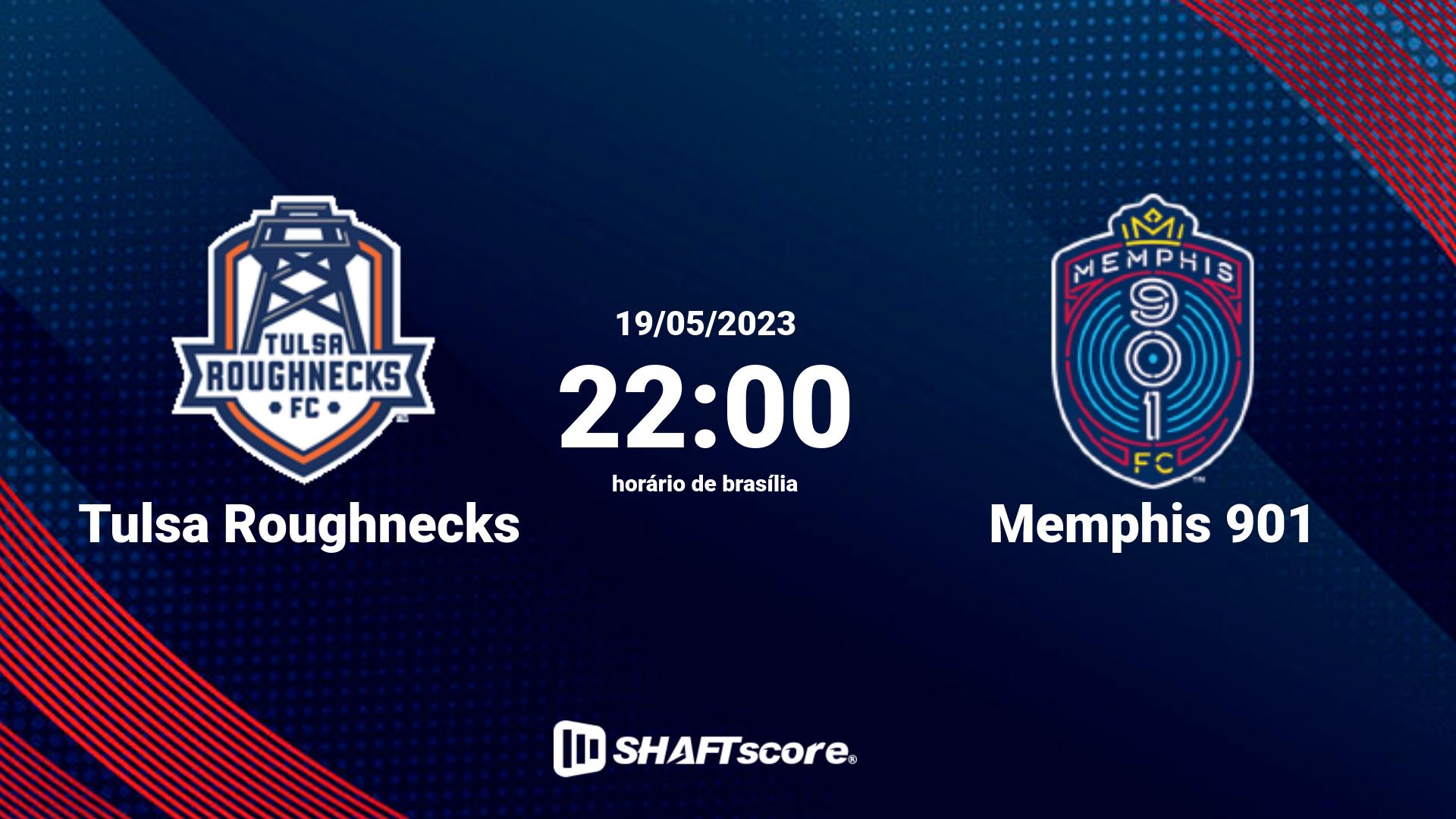 Estatísticas do jogo Tulsa Roughnecks vs Memphis 901 19.05 22:00