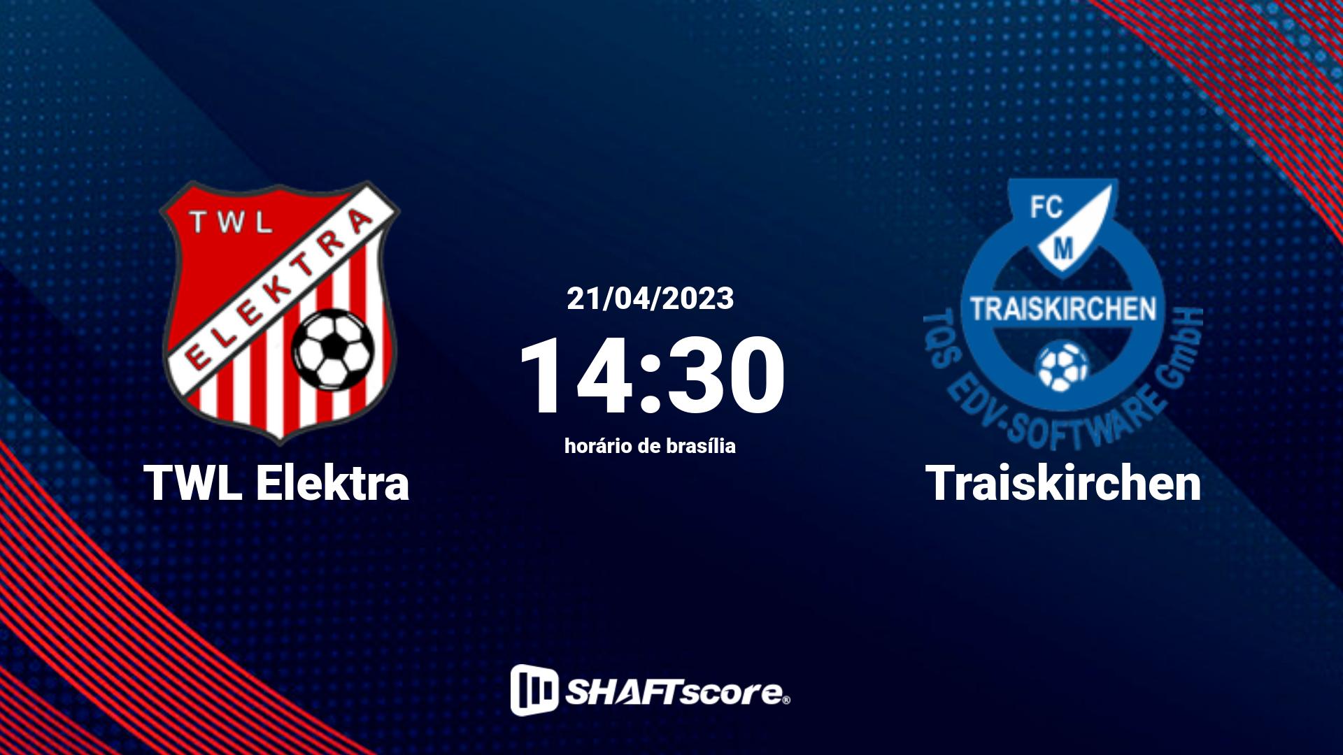 Estatísticas do jogo TWL Elektra vs Traiskirchen 21.04 14:30