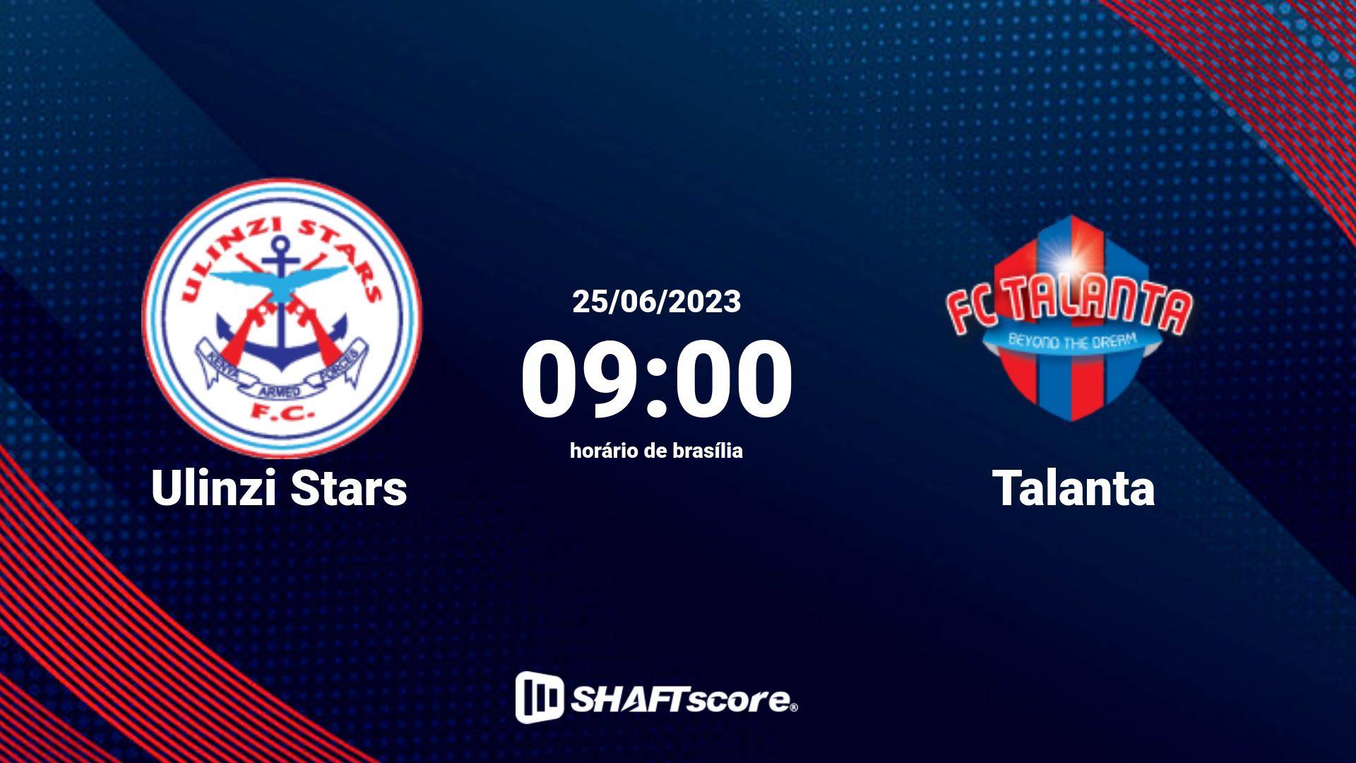 Estatísticas do jogo Ulinzi Stars vs Talanta 25.06 09:00