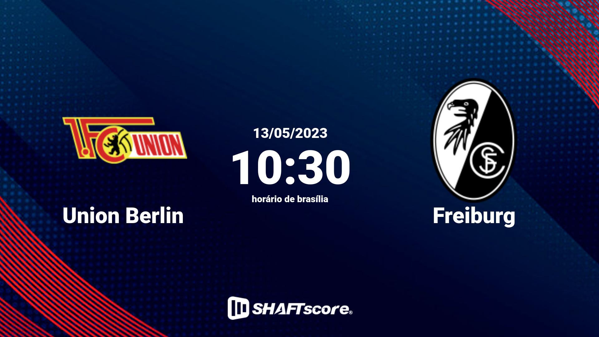 Estatísticas do jogo Union Berlin vs Freiburg 13.05 10:30