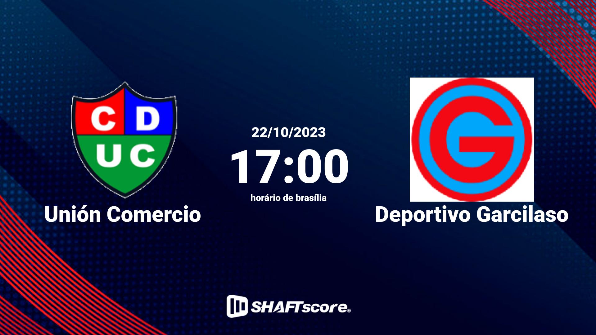 Estatísticas do jogo Unión Comercio vs Deportivo Garcilaso 22.10 17:00