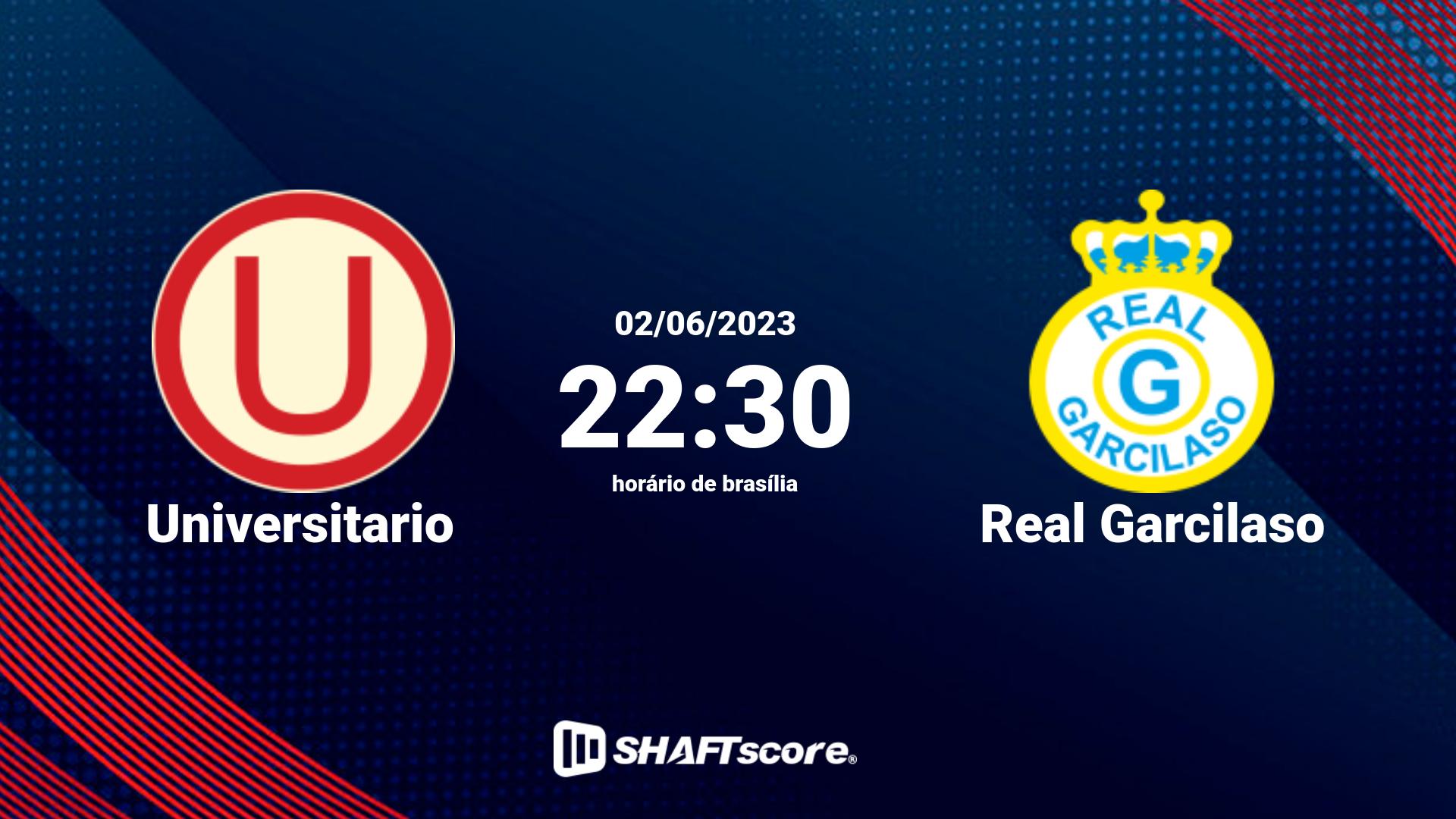 Estatísticas do jogo Universitario vs Real Garcilaso 02.06 22:30