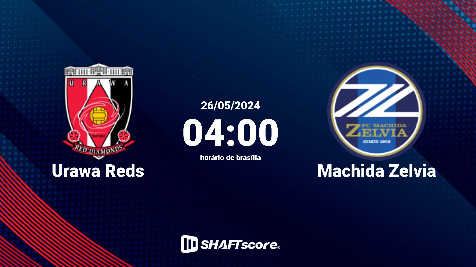 Estatísticas do jogo Urawa Reds vs Machida Zelvia 26.05 04:00