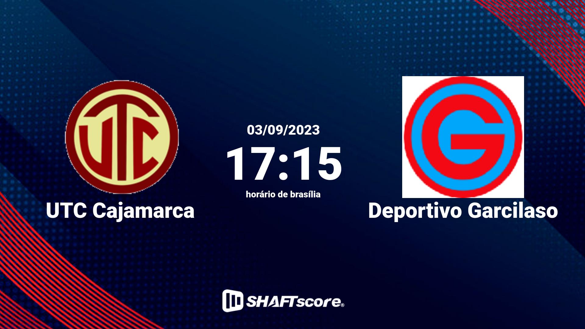 Estatísticas do jogo UTC Cajamarca vs Deportivo Garcilaso 03.09 17:15