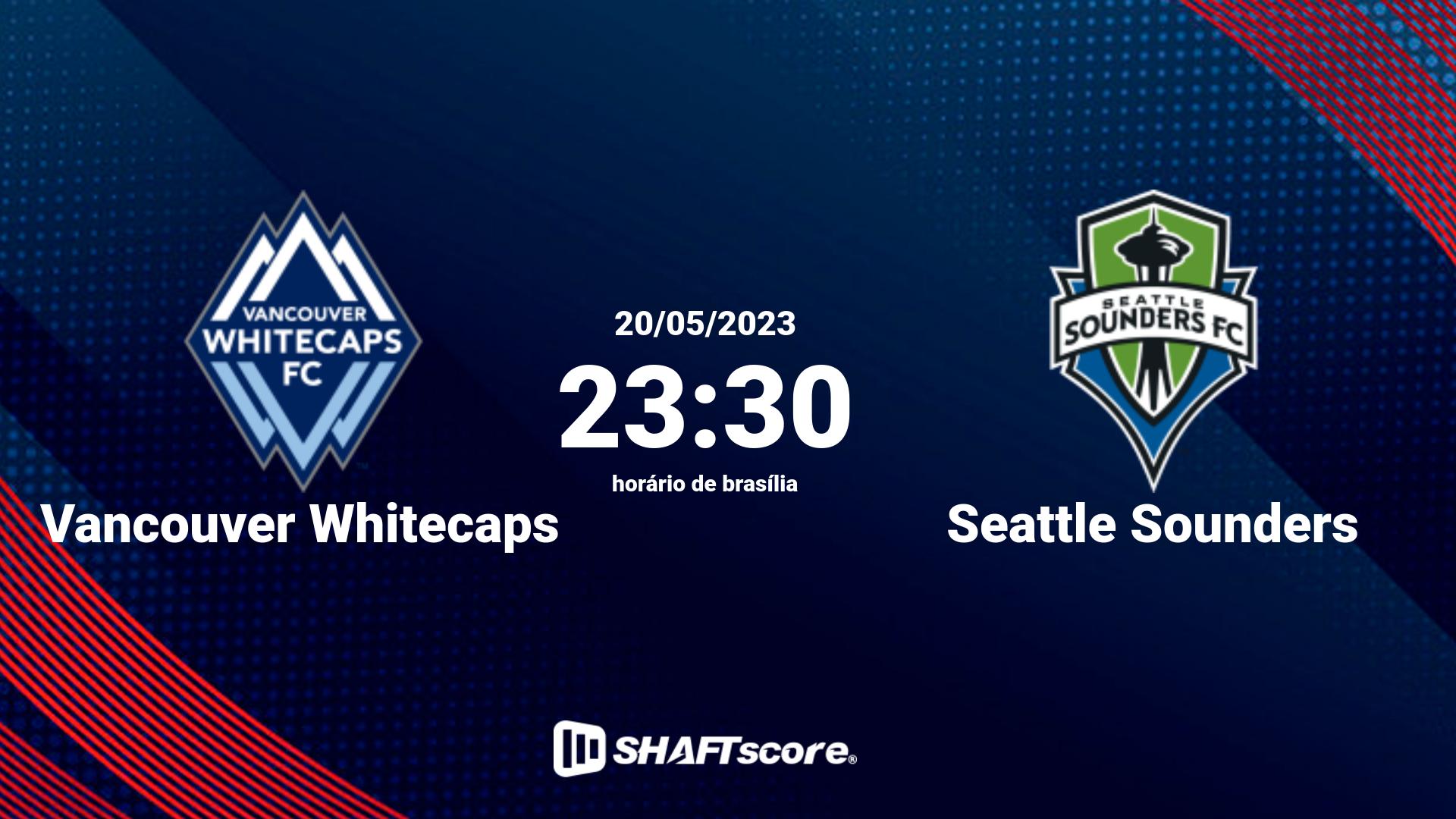 Estatísticas do jogo Vancouver Whitecaps vs Seattle Sounders 20.05 23:30