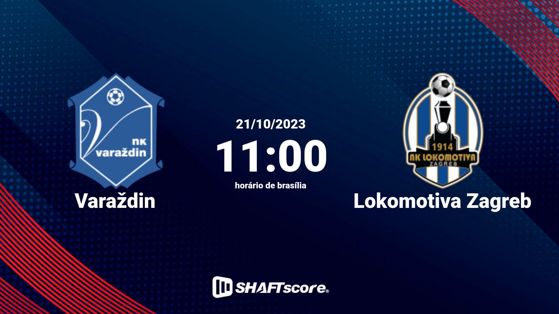 Estatísticas do jogo Varaždin vs Lokomotiva Zagreb 21.10 11:00