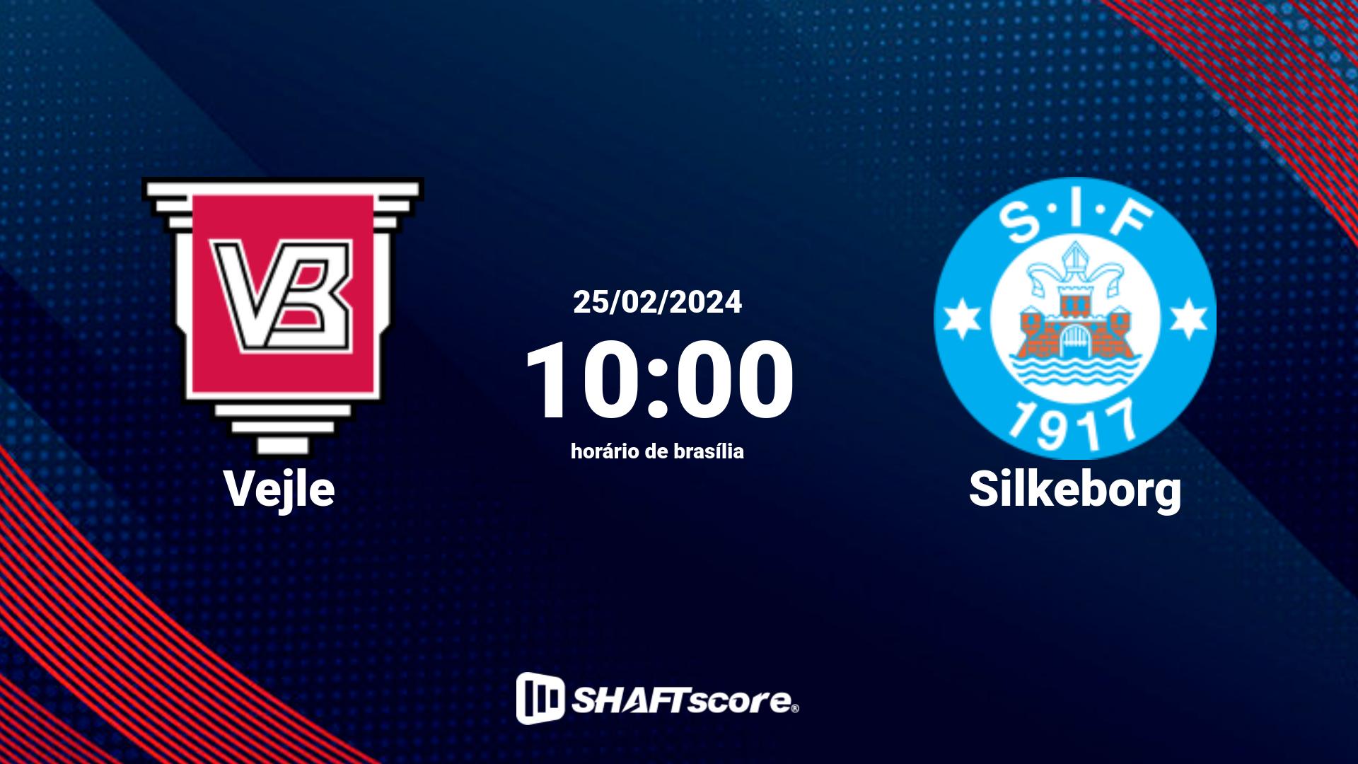 Estatísticas do jogo Vejle vs Silkeborg 25.02 10:00