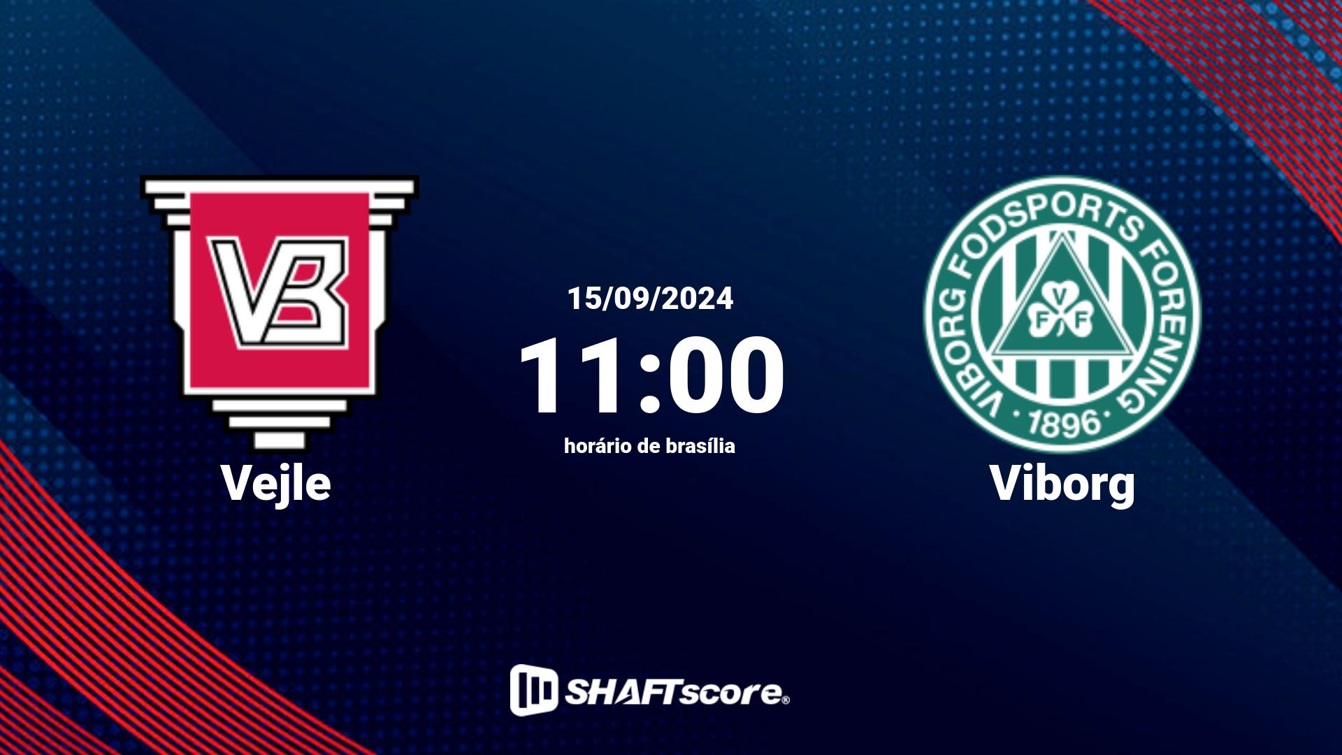 Estatísticas do jogo Vejle vs Viborg 15.09 11:00