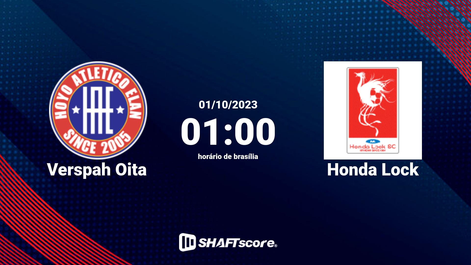 Estatísticas do jogo Verspah Oita vs Honda Lock 01.10 01:00