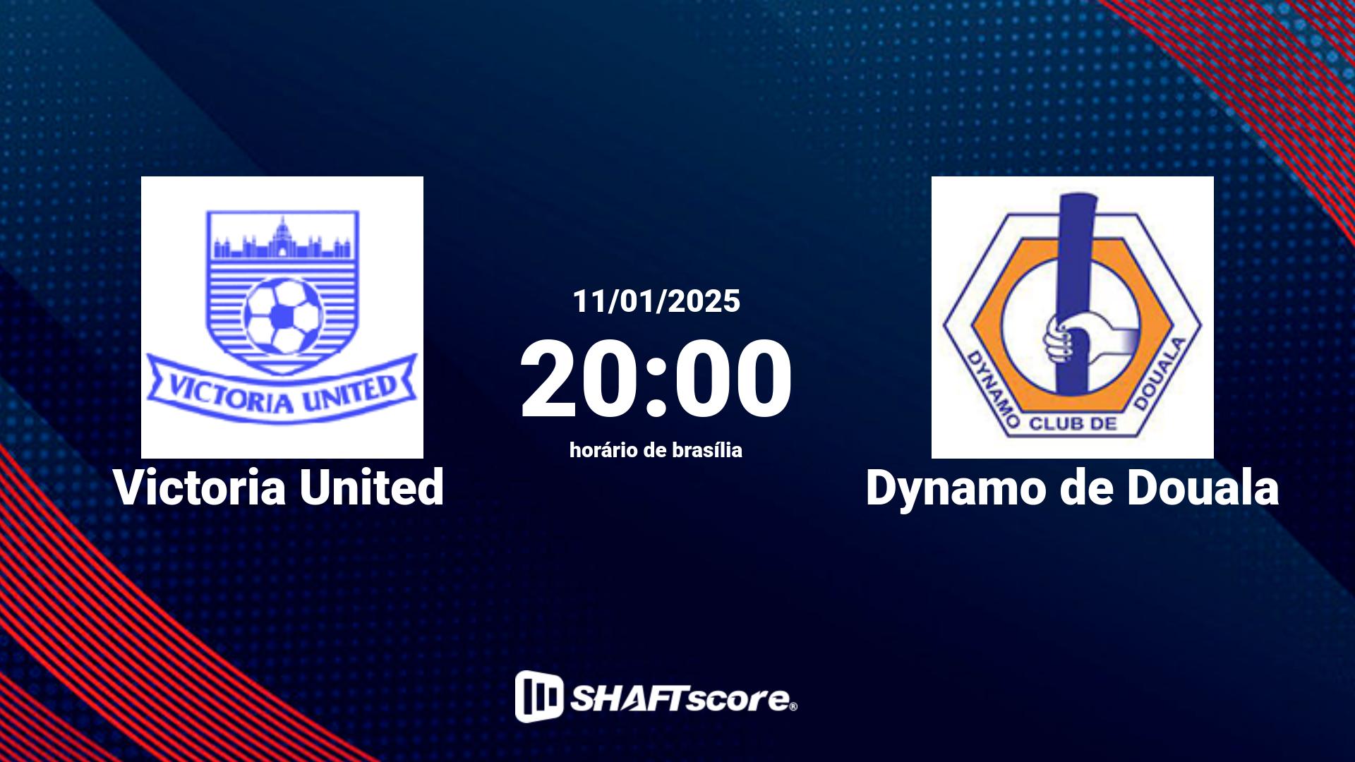 Estatísticas do jogo Victoria United vs Dynamo de Douala 11.01 20:00