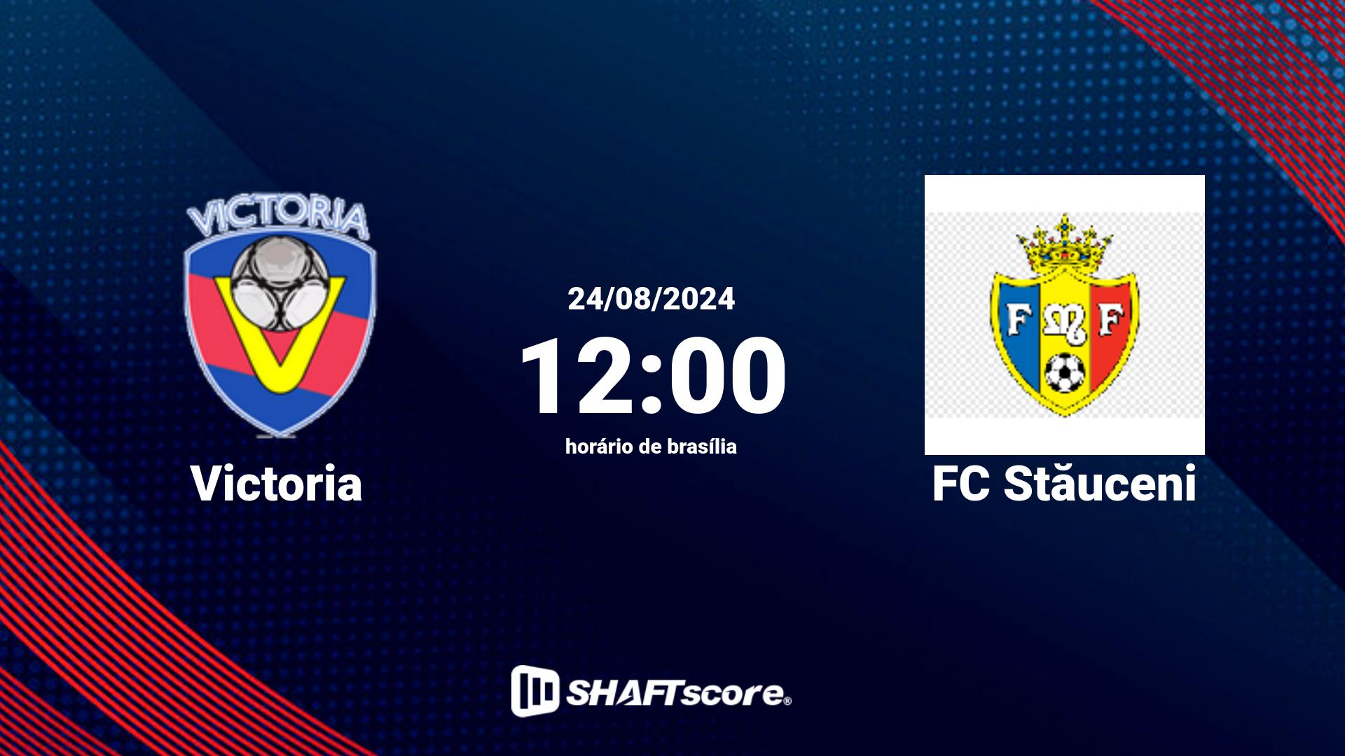 Estatísticas do jogo Victoria vs FC Stăuceni 24.08 12:00