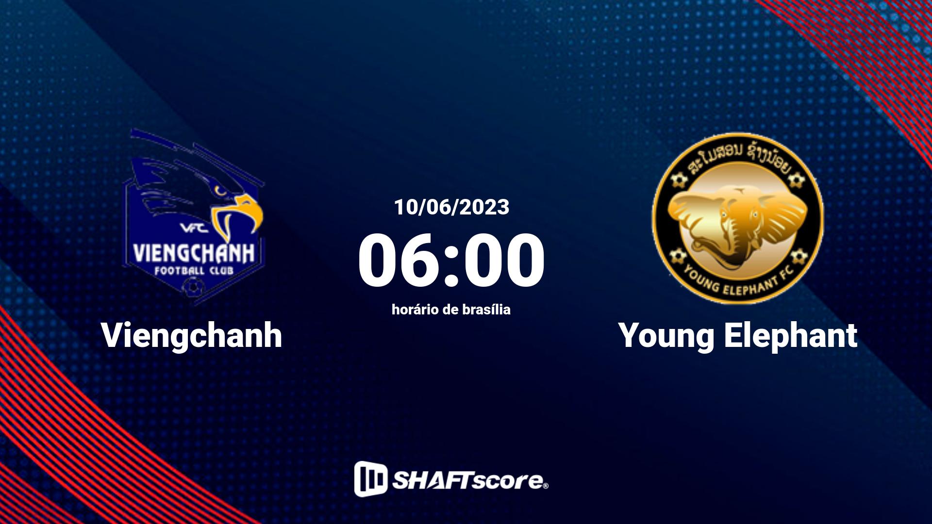 Estatísticas do jogo Viengchanh vs Young Elephant 10.06 06:00