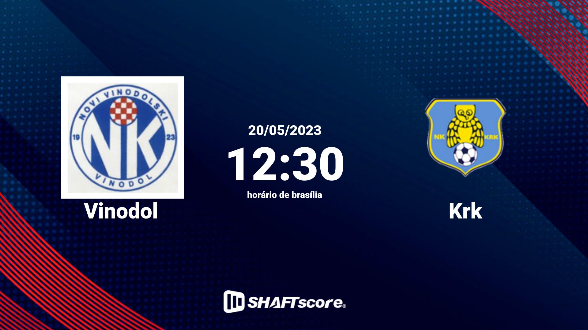 Estatísticas do jogo Vinodol vs Krk 20.05 12:30