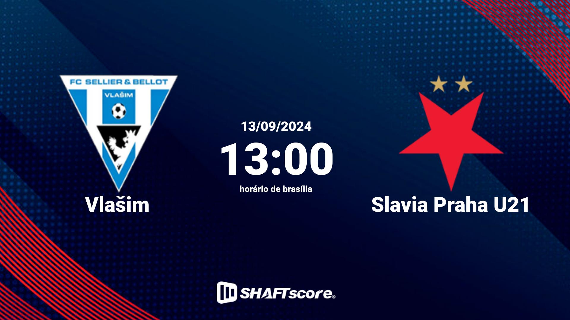 Estatísticas do jogo Vlašim vs Slavia Praha U21 02.10 11:00