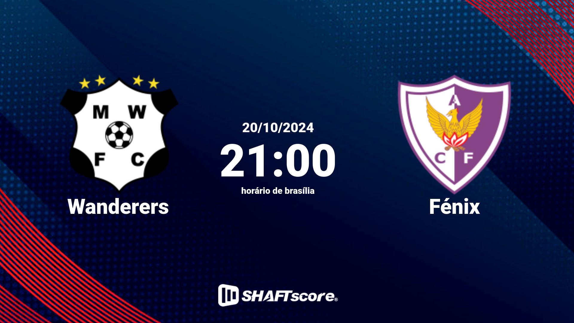 Estatísticas do jogo Wanderers vs Fénix 20.10 21:00