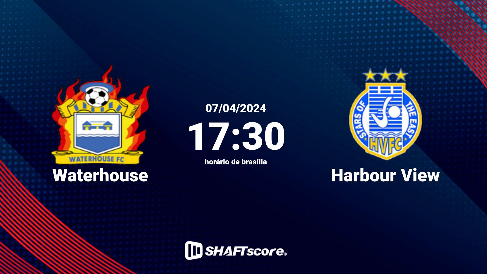 Estatísticas do jogo Waterhouse vs Harbour View 07.04 17:30