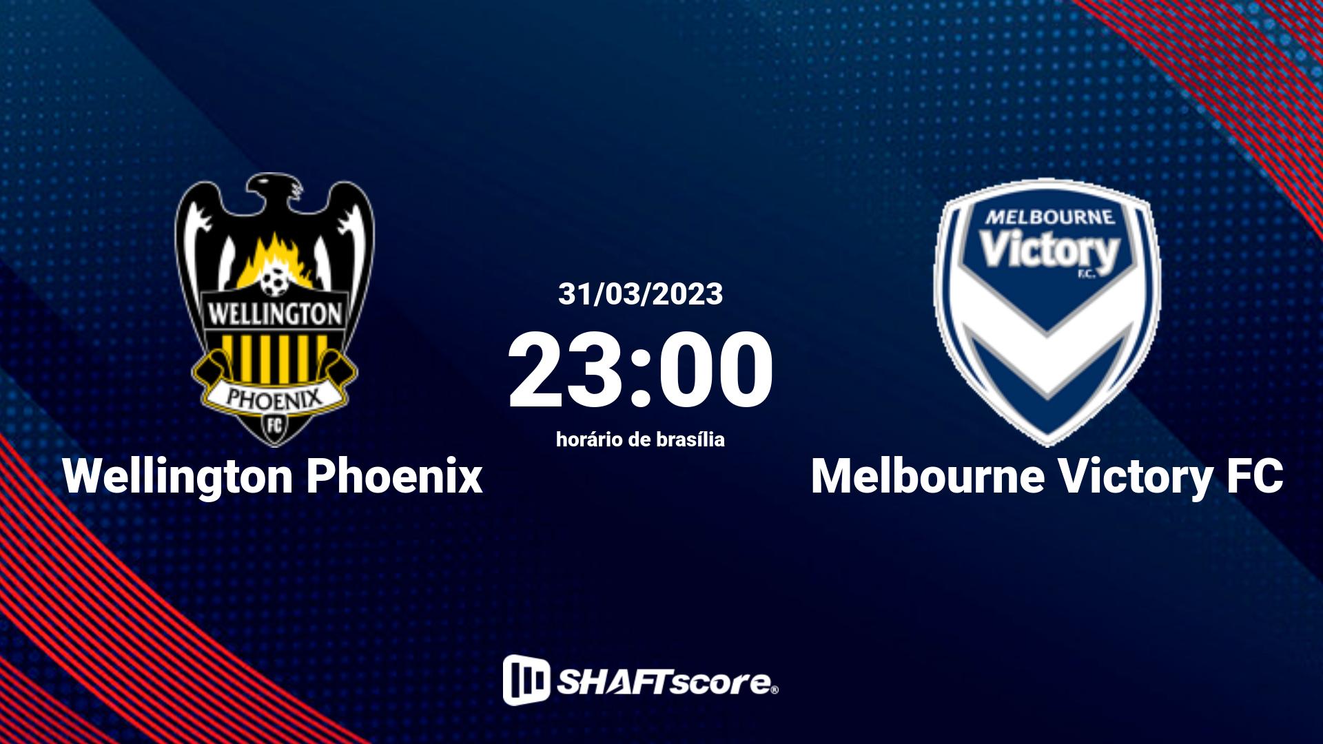 Estatísticas do jogo Wellington Phoenix vs Melbourne Victory FC 31.03 23:00