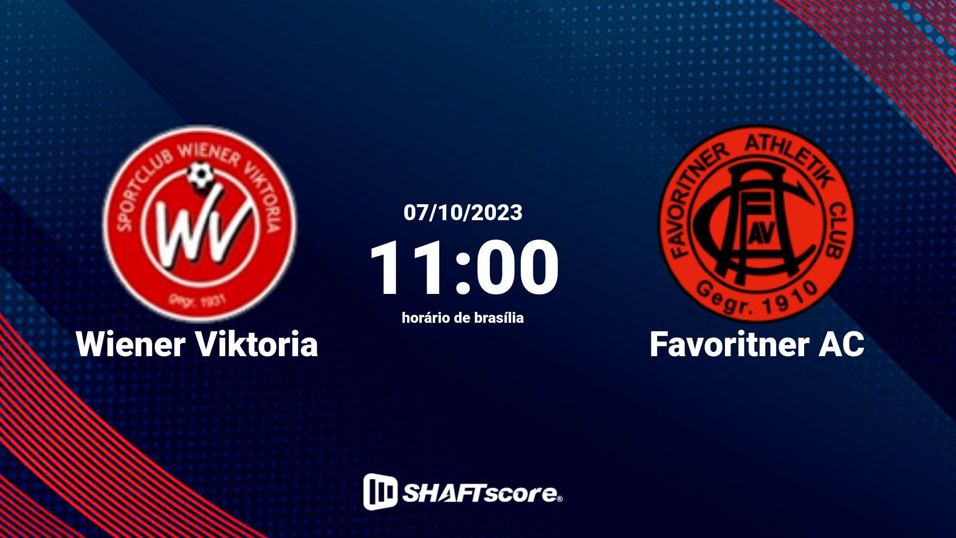 Estatísticas do jogo Wiener Viktoria vs Favoritner AC 07.10 11:00