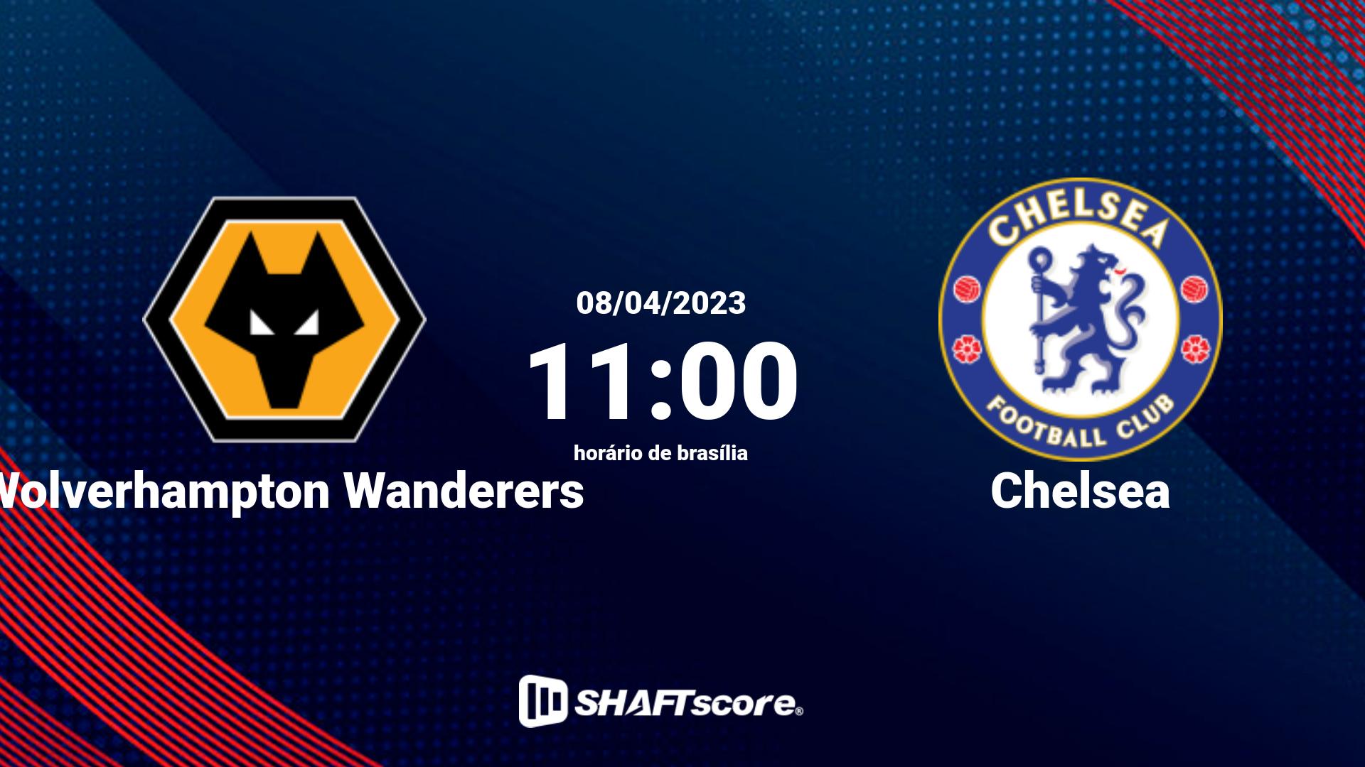 Estatísticas do jogo Wolverhampton Wanderers vs Chelsea 08.04 11:00