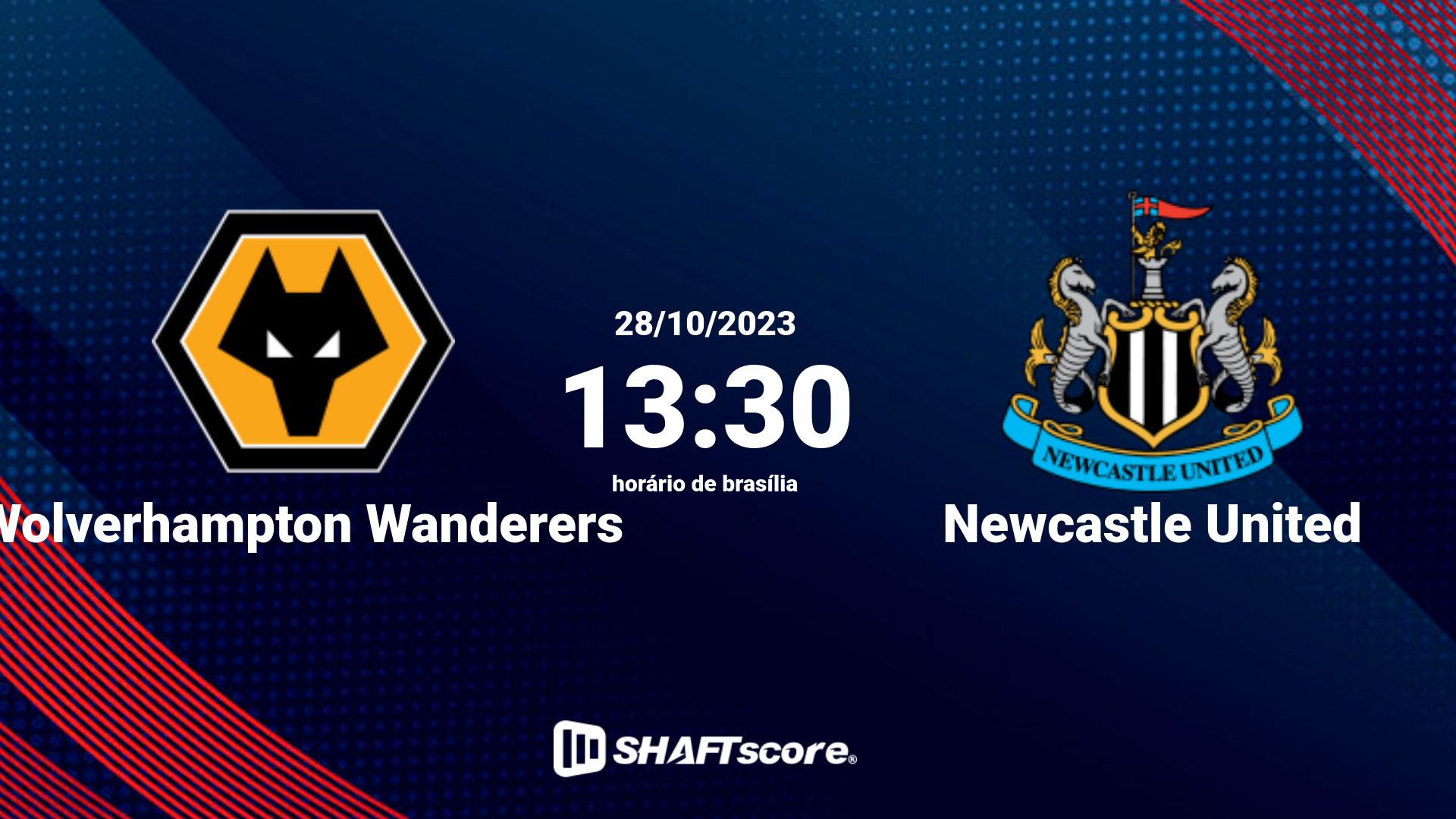 Estatísticas do jogo Wolverhampton Wanderers vs Newcastle United 28.10 13:30