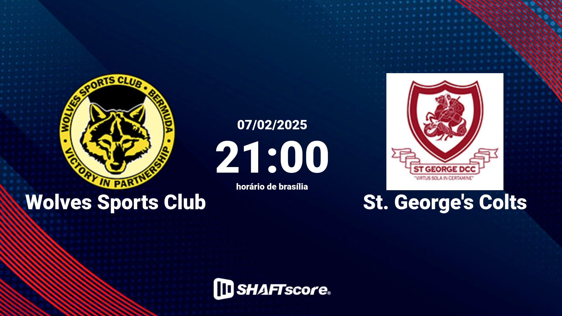 Estatísticas do jogo Wolves Sports Club vs St. George's Colts 07.02 21:00