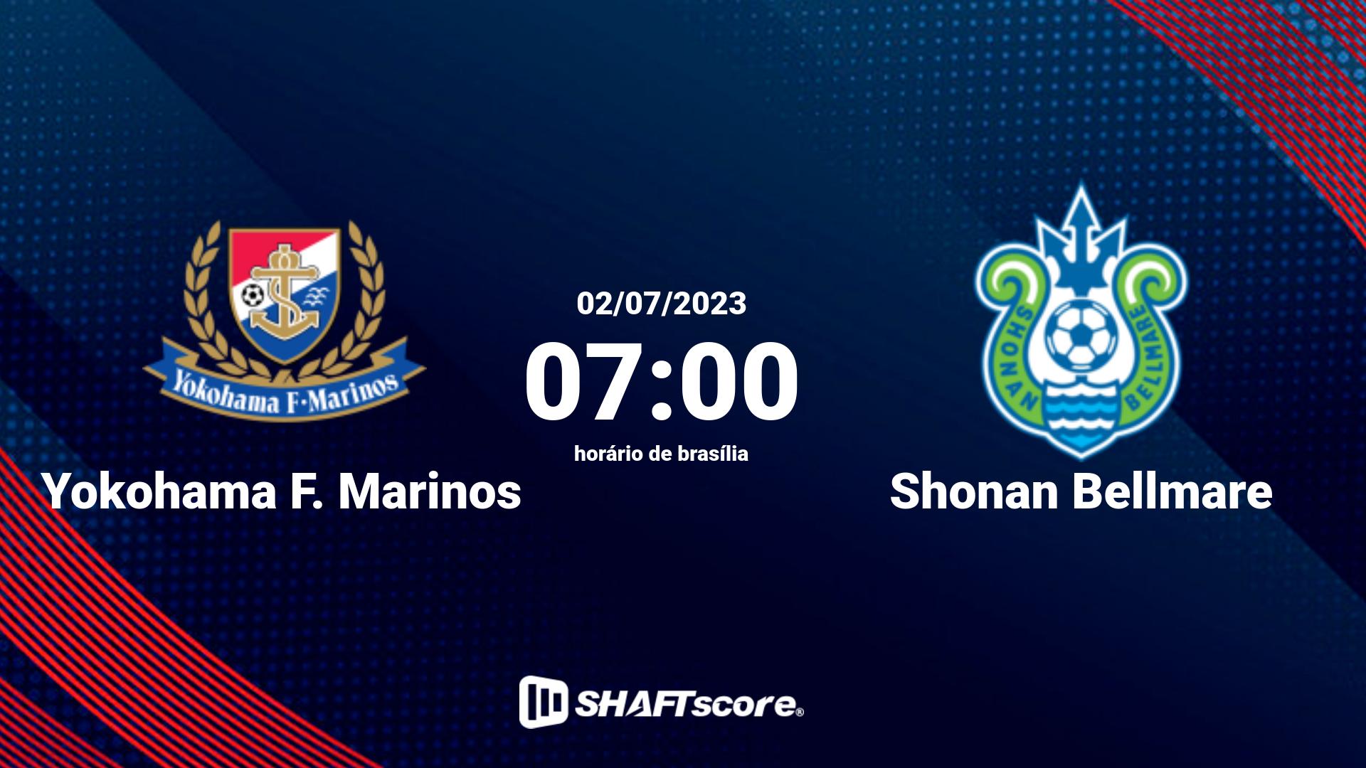 Estatísticas do jogo Yokohama F. Marinos vs Shonan Bellmare 02.07 07:00