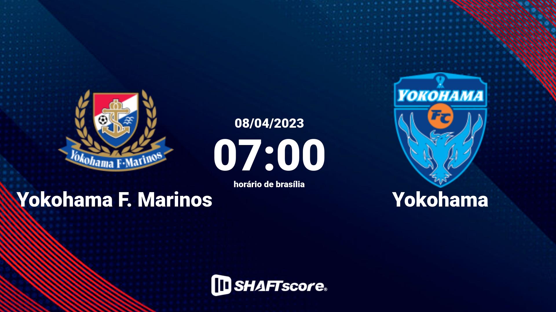 Estatísticas do jogo Yokohama F. Marinos vs Yokohama 08.04 07:00