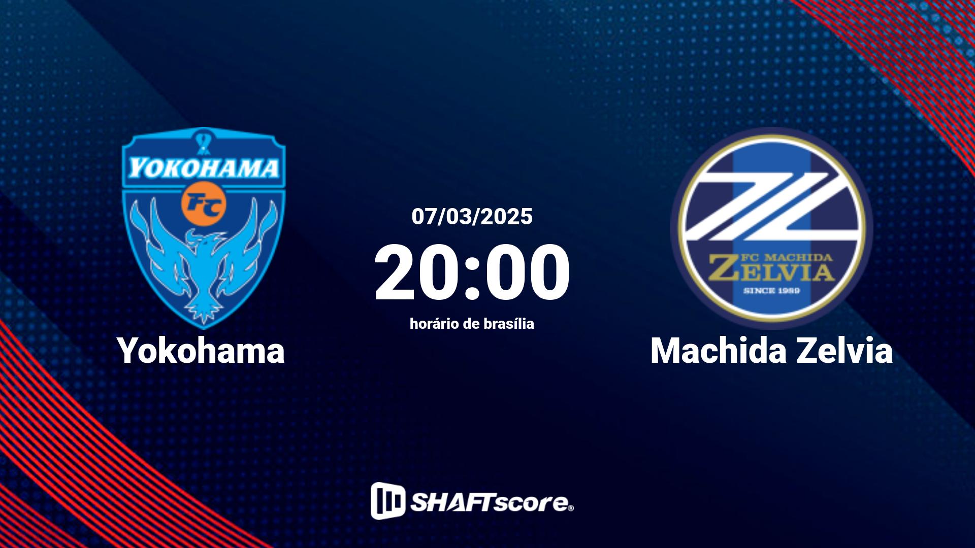 Estatísticas do jogo Yokohama vs Machida Zelvia 07.03 20:00